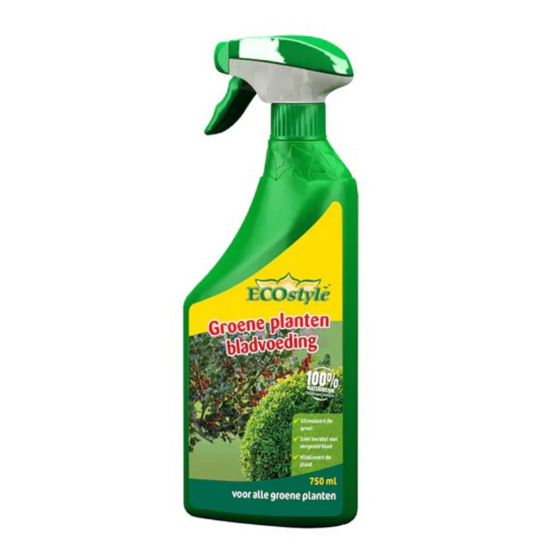 Groene planten bladvoeding spray ECOstyle - 750ml