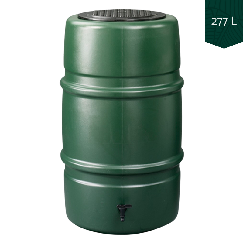 Harcostar regenton - 227 liter - Groen