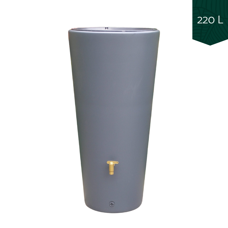 Vaso 2 in 1 - 220 liter - Antraciet -1